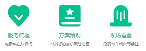 高桥墓园都有哪些区域名称