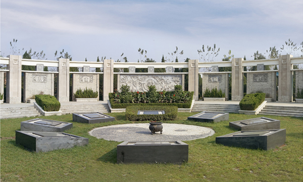 西安三兆公墓环境图片