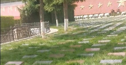西安霸陵墓园新区草坪园风景墓地价格,面积和